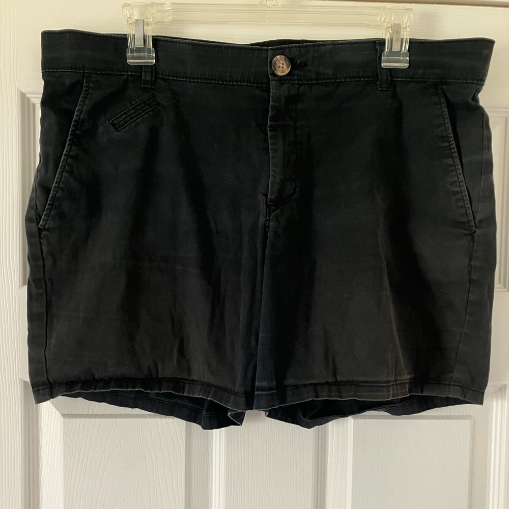 Dockers Black Chino Shorts